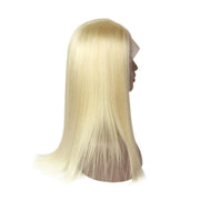 Loks Real Looking 613 Blonde Straight Lace Frontal Wig Human Hair - Lokshair