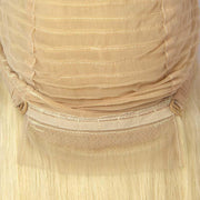 Loks Real Looking 613 Blonde Straight Lace Frontal Wig Human Hair - Lokshair