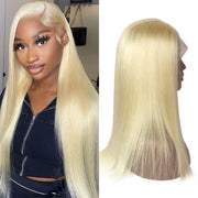 613 Bleached Knots for Women  13x4 Straight 613 HD Lace Frontal Wig