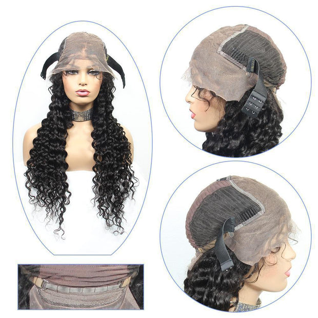 Loks Curly Lace Front Wigs With Baby Hair - Lokshair