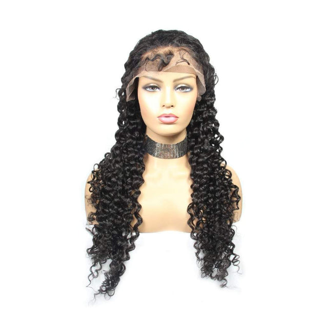 Loks Curly Lace Front Wigs With Baby Hair - Lokshair
